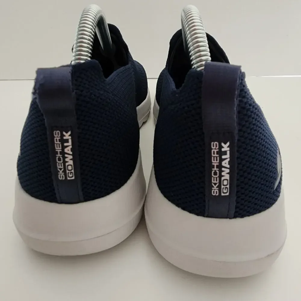 Skechers‎ Air Cooled GO WALK Joy Vela blue slip on comfort shoes womens size 10